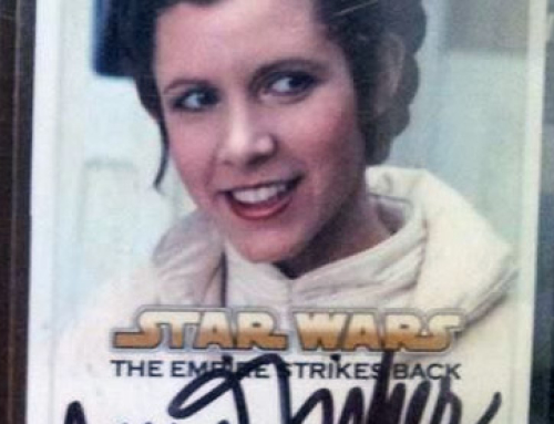 Princess Leia Carrie Fisher Autograph