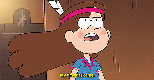 Image result for gravity falls gif my time has come