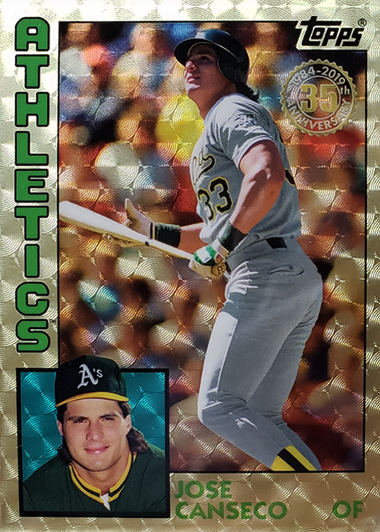 My top 10 Jose Canseco pc pickups of 2022 : r/baseballcards