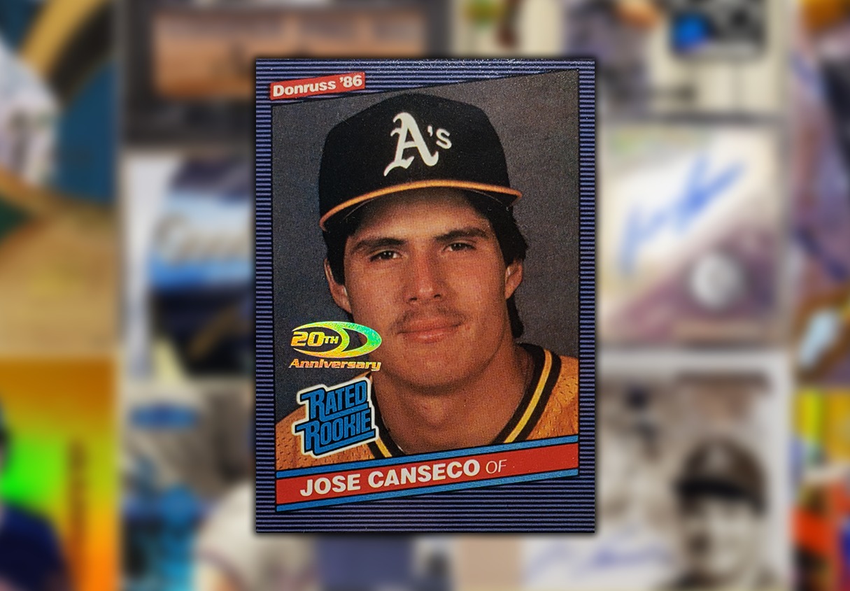 Jose Canseco 87 Topps Rated cheapest Rookie