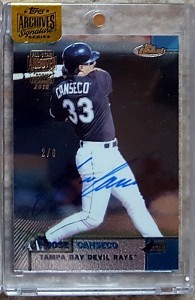 2016 Topps Archives Signature Series 1999 Finest #231 /6         