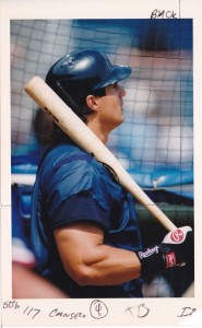 1996 FINEST GOLD Topps Vault Original Photo Back