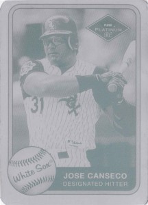 2001 Fleer Platinum #386 Printing Plate 1/1      