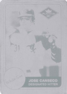 2001 Fleer Platinum #386 Printing Plate 1/1      