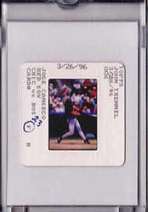 1996 Bowman Original Topps Vault Slide Front