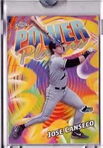 2000 TOPPS Chrome #P9 Topps Vault POWER PLAYERS Acetate Proof 1/1     