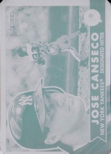 2001 Fleer Tradition Printing Plate 1/1            