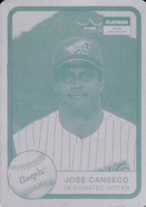 2001 Fleer Platinum #257 Printing Plate 1/1            