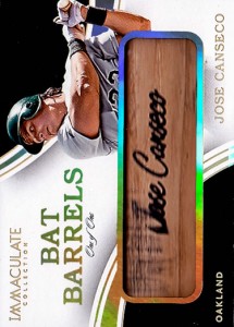 2016 Immaculate Bat Barrels 1/1    