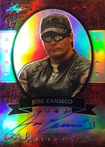 2012 LEAF POKER METAL PRISMATIC #MBJC2 RED AUTOGRAPH /5             