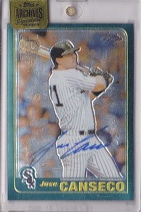 2016 TOPPS ARCHIVES SIGNATURE SERIES 2001 TOPPS TRADED CHROME /7                