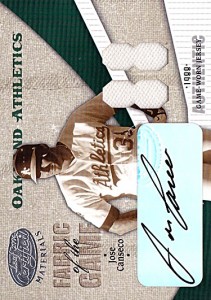 2004 LEAF CERTIFIED MATERIALS FABRIC OF THE GAME YEAR HOME JERSEY Autograph /3       