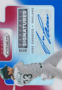 2015 Panini Prizm Baseball Signatures #2 Autograph /25        