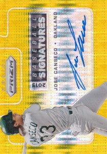 2015 Panini Prizm Baseball Signatures Autograph #2 /10        