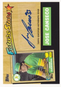 2014 Topps Future Stars That Never Were Autographs #FSAJC 1987 Topps Style #620 /10              