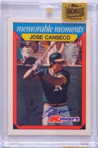 2015 Topps Archives Signature Series Autograph 1988 Kmart Memorable Moments /4           