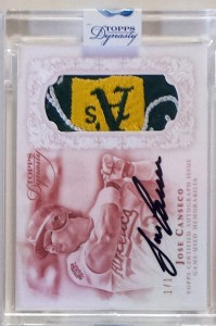 2015 Dynasty Red #AP-JC5 Auto Patch 1/1       