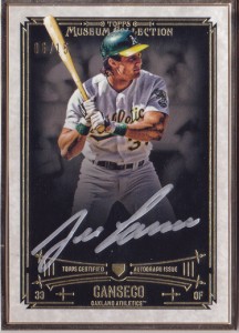 2015 Museum #MC-JC Gold Frame Autograph /15       