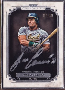 2014 Museum Silver Frame Autograph /10            