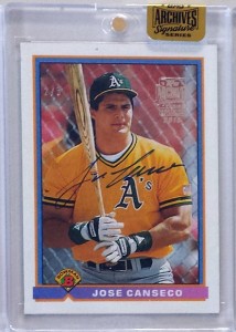 2015 Topps Archives Signature Series Autograph 1991 Bowman /3            