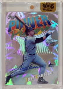 2015 Topps Archives Signature Series Autograph 1999 Topps Power Players /4         