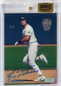 2015 Topps Archives Signature Series Autograph 1998 Stadium Club /4        