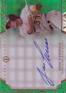 2015 Tribute Green Autograph /99         