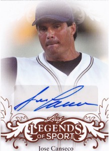 2015 Leaf Legends of Sport #BAJC1 Auto      