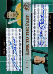 2004 SP Prospects Link to the Past Dual Autograph /50         