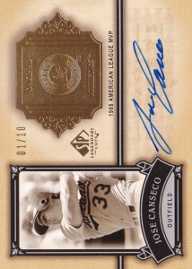 2005 SP Legendary Cuts Classic Careers Autograph /10  