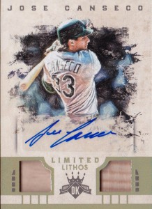 2016 Diamond Kings Limited Lithos Dual Bat Autograph /10         