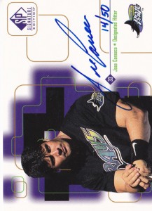 1999 SP Signature Autograph Gold /50   