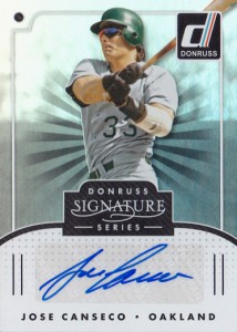 2016 Donruss Signature Series Autograph         