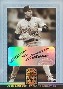 2005 Donruss Greats auto /45     