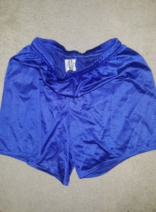 Game Used Rangers Workout Shorts   