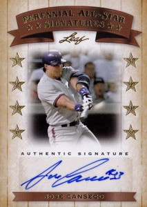 2011 Leaf Perennial All-Star Signatures Autograph /6      