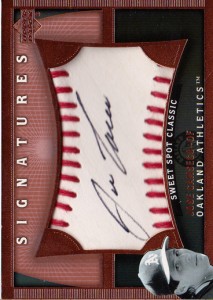 2005 Sweet Spot Classic Signatures Autograph           