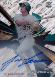 2015 Topps High Tek Autographs Clouds Diffractor #HTJC /25    