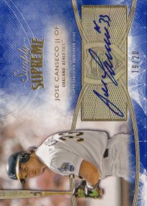 2014 Supreme Simply Supreme Autographs Blue #SSUJC /20    