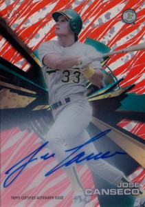 2015 Topps High Tek Autographs Red Orbit Diffractor #HTJC /5    