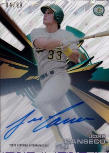 2015 Topps High Tek Autographs Tidal Diffractor #HTJC /99    