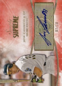 2014 Supreme Simply Supreme Autographs Red #SSUJC /10   