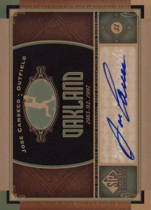 2012 SP Signature Edition Autograph   