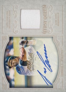 2016 Gypsy Queen Relic Jersey Autograph /50       