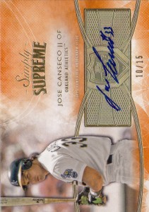 2014 Supreme Simply Supreme Autographs Orange #SSUJC /15      