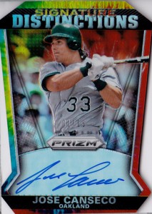 2015 Panini Prizm Signature Distinctions Autograph /15      