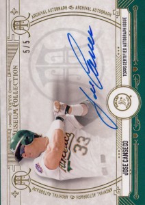 2015 Museum Archival Autographs Gold /5    