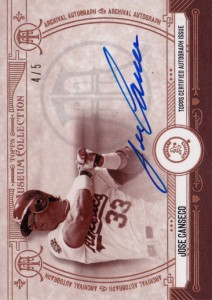 2015 Museum Archival Autographs Sepia /5         