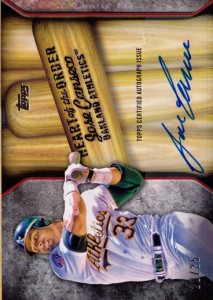 2015 Topps Heart of the Order Autograph /25   