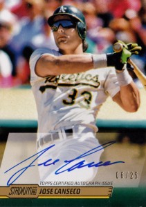 2014 Stadium Club Autograph Gold EXCH /25     